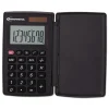 Outlet 8-Digit LCD Pocket Calculator with Hard Shell Flip Cover Office Electronics & Batteries