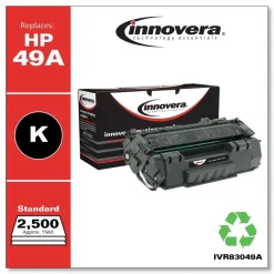 Discount IVR83049A 2500 Page-Yield Remanufactured Toner Replacement for 49A (Q5949A) - Black Office Electronics & Batteries