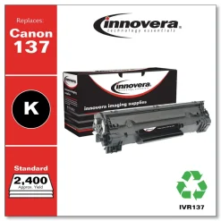 Online Remanufactured Black Toner Replacement for 9435B001AA #137 2400 Page-Yield Office Electronics & Batteries