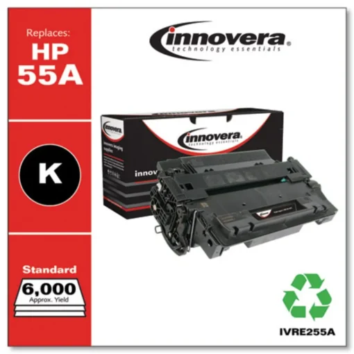 Clearance Remanufactured Ce255a Toner - Black Office Electronics & Batteries