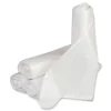 Outlet 10 Gallon 0.35 mil 24 in. x 24 in. Coreless Perforated Roll Low-Density Commercial Can Liners - Clear (50 Bags/Roll, 20 Rolls/Carton) Trash & Waste Bins