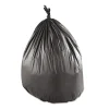 Best 43 in. x 47 in. 1.15 mil 55 Gallon Low-Density Commercial Can Liners - Black (100/Carton) Trash & Waste Bins