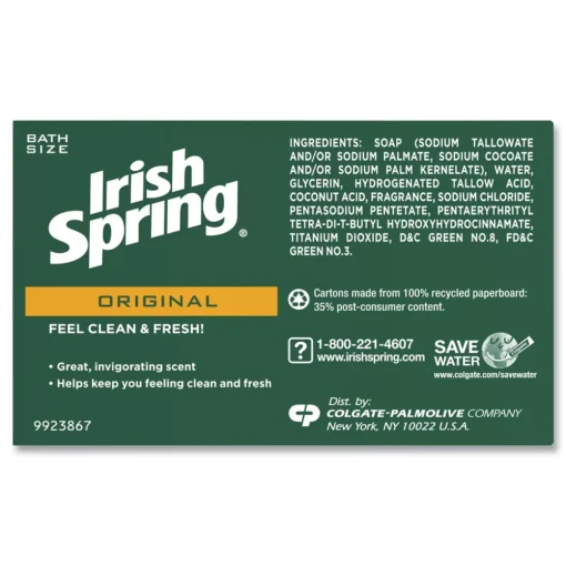 New 3.75 oz. Bar Soap - Clean Fresh Scent (54/Carton) Cleaning & Janitorial Supplies
