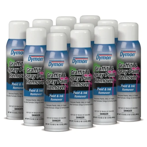 17.5 oz. Jelled Formula Graffiti/Paint Remover Aerosol Spray (12/Carton) Cleaning & Janitorial Supplies