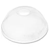 New 32 oz. Cold Cup Dome PET Plastic Lids - Clear (500/Carton) Tabletop And Serveware