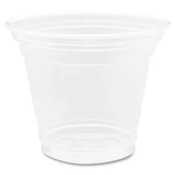 Outlet C-KC9 9 oz. PET Plastic Cups - Clear (1000/Carton) Tabletop And Serveware