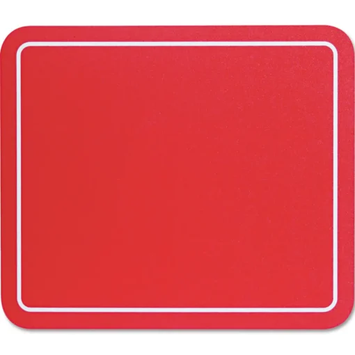 Best 9 in. x 7.75 in. Optical Mouse Pad - Red Office Furniture & Lighting