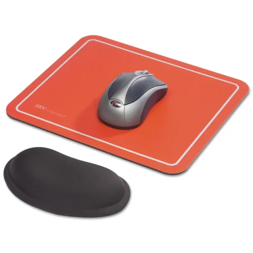 Best 9 in. x 7.75 in. Optical Mouse Pad - Red Office Furniture & Lighting