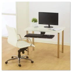 New 21.25 in. x 10 in. Adjustable Keyboard Platform with SmartFit System - Black Office Electronics & Batteries