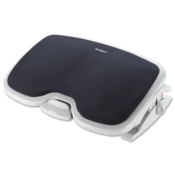 21.5 in. x 14 in. x 3.5 in. to 5 in. SoleMate Comfort Footrest with SmartFit System - Gray/Black Office Furniture & Lighting
