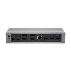 Clearance SD5600T Thunderbolt 3 and USB-C Dual 4K Hybrid Docking Station - Black/Silver Office Electronics & Batteries