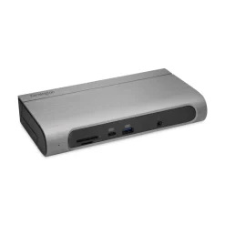 Clearance SD5600T Thunderbolt 3 and USB-C Dual 4K Hybrid Docking Station - Black/Silver Office Electronics & Batteries