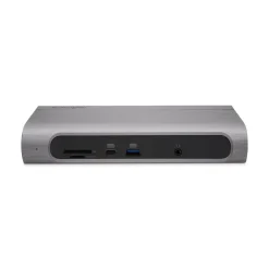 Clearance SD5600T Thunderbolt 3 and USB-C Dual 4K Hybrid Docking Station - Black/Silver Office Electronics & Batteries