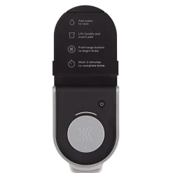 New K-Suite Hospitality Single-Cup Brewer - Silver/Black Food And Snacks