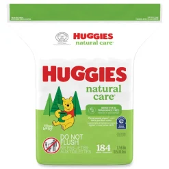 Sale Natural Care 3.88 in. x 6.6 in. 1-Ply Sensitive Baby Wipes - Unscented White (552/Carton) Cleaning & Janitorial Supplies
