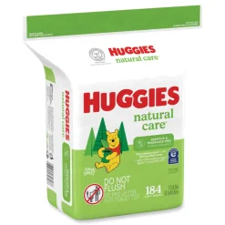Sale Natural Care 3.88 in. x 6.6 in. 1-Ply Sensitive Baby Wipes - Unscented White (552/Carton) Cleaning & Janitorial Supplies