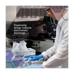 Discount Kimwipes 11.8 in. x 11.8 in. 3-Ply Delicate Task Wipers - Unscented, White (1785/Carton) Cleaning & Janitorial Supplies