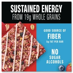 Clearance 1.4 oz Healthy Grains Energy Bars - Mixed Berry (10/Box) Food And Snacks