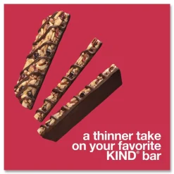 New 0.74 oz Thins Bar Variety Pack - Dark Chocolate Cherry Cashew/Peanut Butter Dark Chocolate (20/Box) Food And Snacks