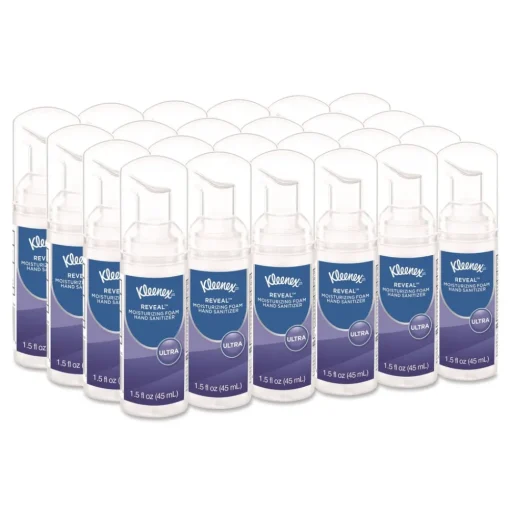 34604 1.5 oz. Pump Bottle Ultra Moisturizing Foam Hand Sanitizer - Unscented (24/Carton) Skin Care & Personal Hygiene