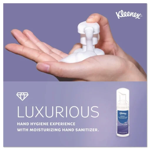 34604 1.5 oz. Pump Bottle Ultra Moisturizing Foam Hand Sanitizer - Unscented (24/Carton) Skin Care & Personal Hygiene