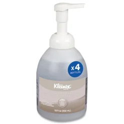 New 18 oz. Pump Bottle Fragrance-Free Alcohol-Free Foam Hand Sanitizer (4/Carton) Cleaning & Janitorial Supplies