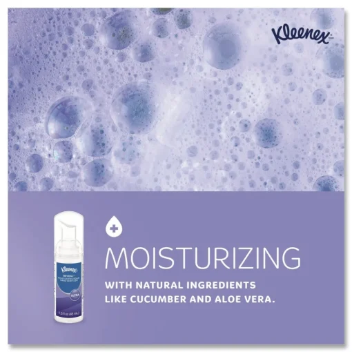 New 1.5 oz. Pump Bottle Ultra Moisturizing Foam Hand Sanitizer - Unscented Cleaning & Janitorial Supplies
