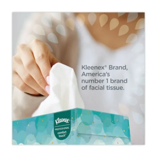 Clearance 21195 2-Ply Facial Tissue Junior Pack - White (80/Carton) Cleaning & Janitorial Supplies