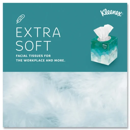 Boutique 2-Ply Facial Tissue - White (95 Sheets/Box) Paper & Dispensers