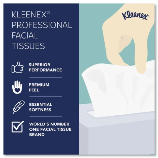 Discount Boutique 2-Ply Facial Tissue - White (95 Sheets/Box, 6 Boxes/Pack) Paper & Dispensers