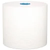 New 1-Ply 7.5 in. x 700 ft. Hard Roll Paper Towels with Premium Absorbency Pockets - White with Gray Core (6/Carton) Paper & Dispensers