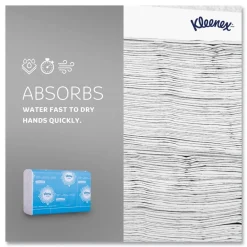 Clearance 2-Ply 8 in. x 9.4 in. Reveal Multi-Fold Towels - White (16/Carton) Paper & Dispensers