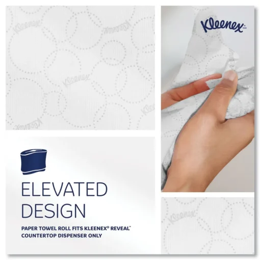 Clearance 2-Ply 8 in. x 9.4 in. Reveal Multi-Fold Towels - White (16/Carton) Paper & Dispensers