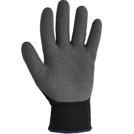 Outlet 12 Pairs/Pack G40 Multi-Purpose Latex Coated Gloves - Size 8, Black/Gray Work Gloves