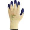 Clearance G60 Nitrile Coated Cut Resistant Gloves - Large, Blue/Yellow (12 Pairs/Pack) Cleaning & Janitorial Supplies