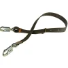 Outlet 5.67 ft. Positioning Strap with 6-1/2 in. Snap Hook - Brown Fall Protection