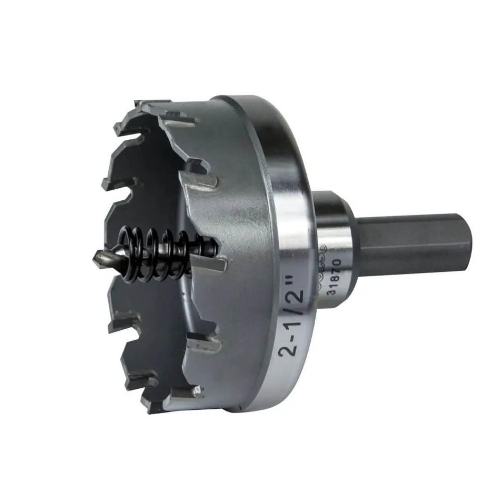 Sale 2-1/2 in. Heavy Duty Carbide Hole Cutter Power Tool Accessories