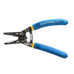 New 7.4 in. Solid and Stranded Copper Wire Stripper and Cutter - Blue/Yellow Cutting Tools