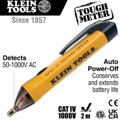 Outlet Digital Multimeter, Noncontact Voltage Tester and Electrical Outlet Test Kit Electrical Testers