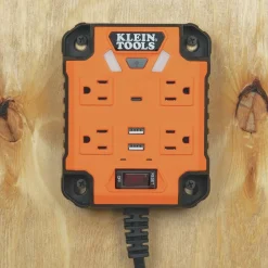 Clearance PowerBox 1 Magnetic Power Strip with Surge Protector Office Electronics & Batteries