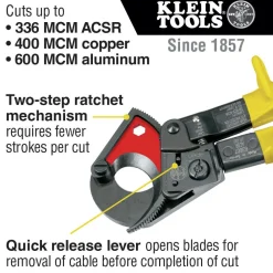 Online Ratcheting ACSR Cable Cutter Cutting Tools
