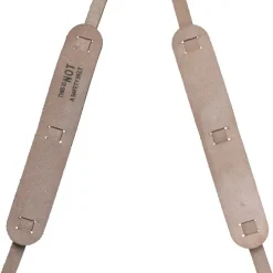 Best Soft Leather Work Belt Suspenders - One Size, Light Brown Fall Protection