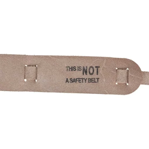 Best Soft Leather Work Belt Suspenders - One Size, Light Brown Fall Protection
