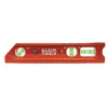 Best Water/Impact Resistant Lighted Torpedo Level with Magnet, 3 Vials and V-Groove Measuring Tools