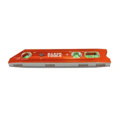 Best Water/Impact Resistant Lighted Torpedo Level with Magnet, 3 Vials and V-Groove Measuring Tools