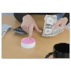 Clearance 1.75 oz. Sortkwik Fingertip Moisteners - Pink Office Furniture & Lighting