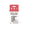 Best Size 11.5 Micro-Gel Fingertips - Medium Clear (12/Pack) Cleaning & Janitorial Supplies