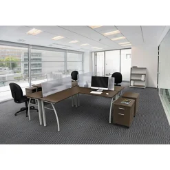 Online Trento Line 47.13 in. x 1.75 in. x 15.5 in. Polycarbonate Dividing Panel - Translucent Office Furniture & Lighting