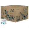 4.06 in. x 3.75 in. 2-Ply Septic-Safe Bath Tissue - White (80/Carton) Paper & Dispensers