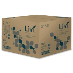4.06 in. x 3.75 in. 2-Ply Septic-Safe Bath Tissue - White (80/Carton) Paper & Dispensers